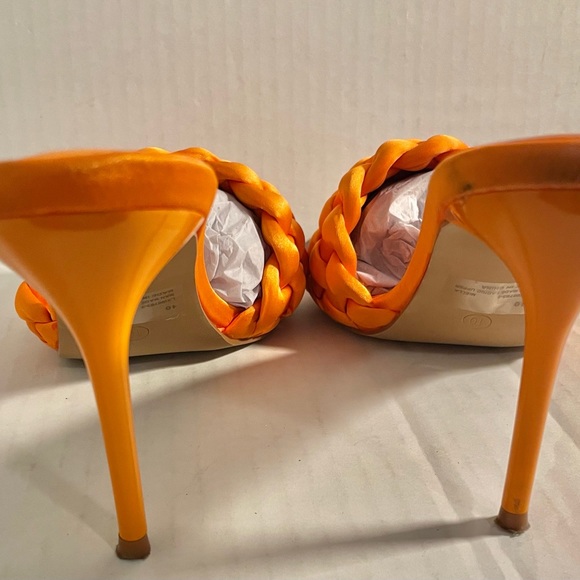 Cape Robbin Miella Women’s Orange Stiletto Heels, Size 10 - Picture 3 of 6